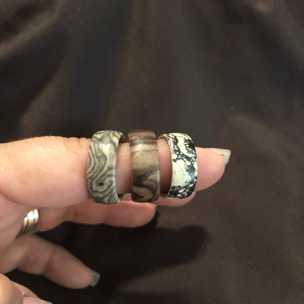 Groove rings -size 9